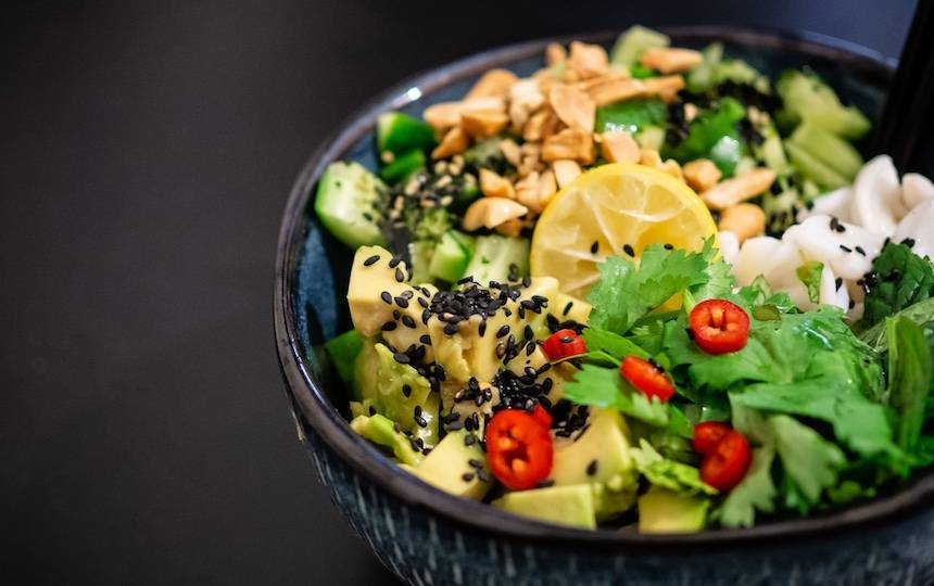 Vietnamese Chicken and Mint Salad