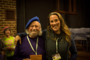 Phil Gall and Robyn Rosenfeldt at the convergence