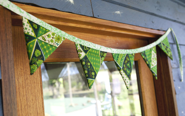 How to make your own recycled bunting