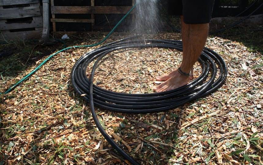 How To Build A Compost Shower