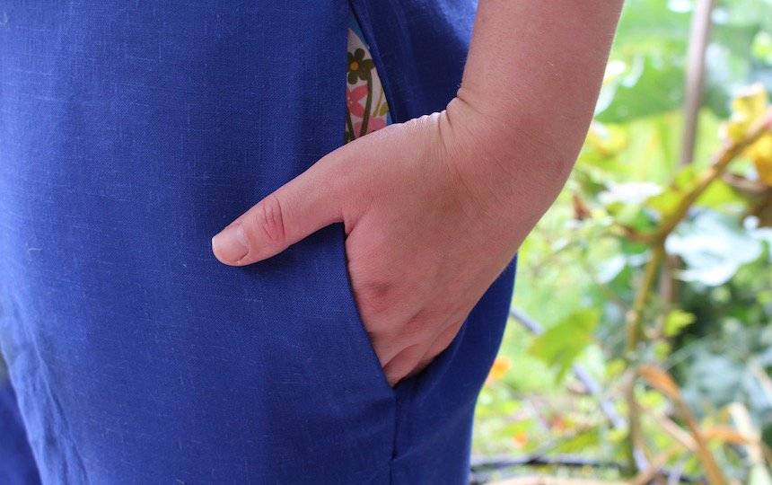 How to Add Pockets To A Dress 2