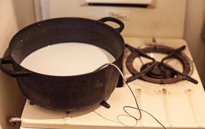 heating milk