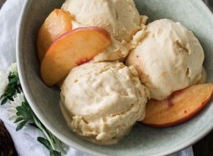Simple Peach Ice Cream Recipe