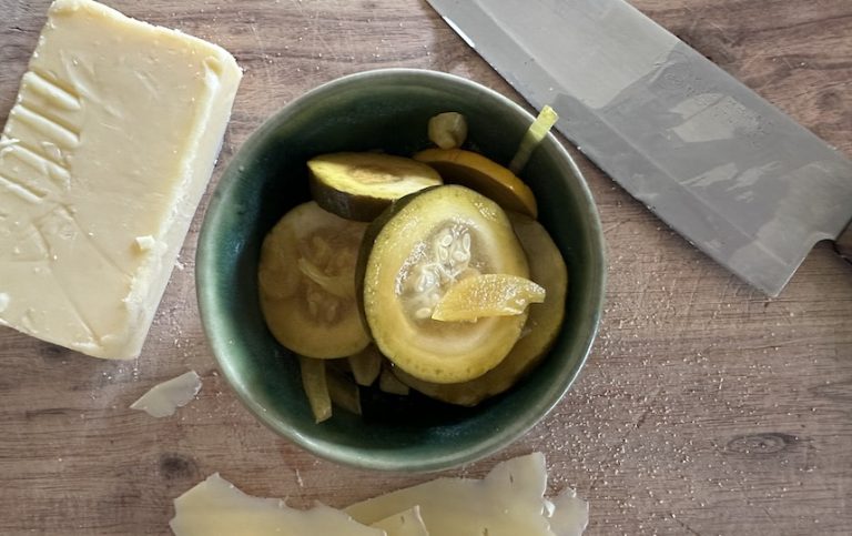 zucchini pickles recipe