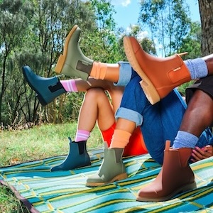 The Bobbi is Merry People's bestseller for a reason. It's the go-to for diving feet-first into whatever life throws your way. Made with 100% waterproof natural rubber and a snug neoprene lining, your mum (or you!) will stay comfy, warm and dry in a pair of these boots. The hardest part is picking a colour!