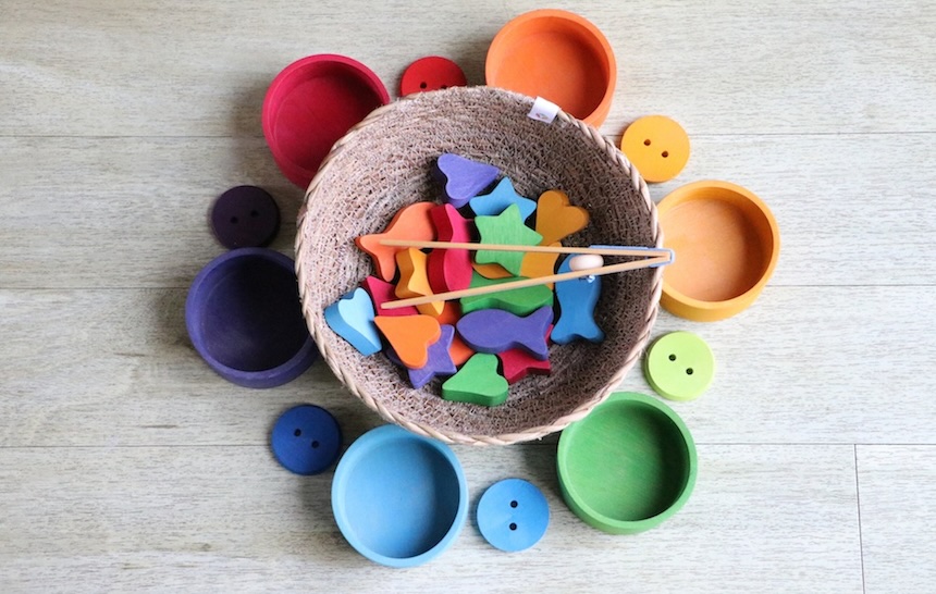 Baby and children’s toys are another big plastic heavy area. Pretty much all toys produced by mainstream brands are made from plastic. Search instead for beautiful, quality toys made from FSC-certified sustainable wood and organic cotton.